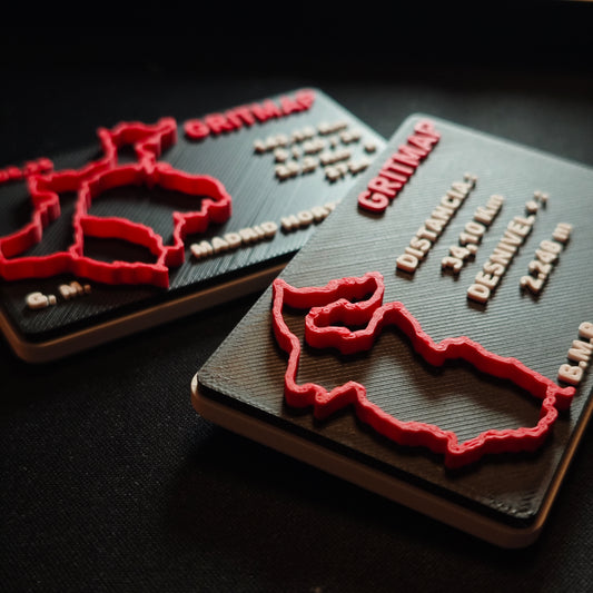 Gritmap Duo (distintos recorridos)