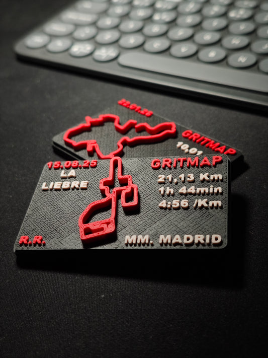 Gritmap Duo (distintos recorridos)