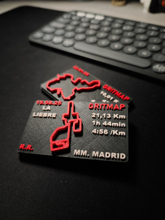 Gritmap Duo (distintos recorridos)